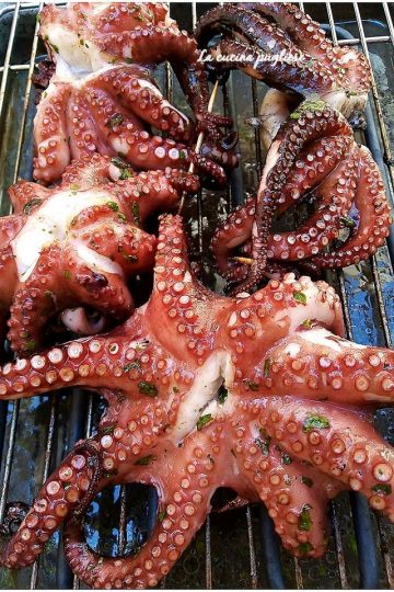 Polpo alla griglia semplice e veloce