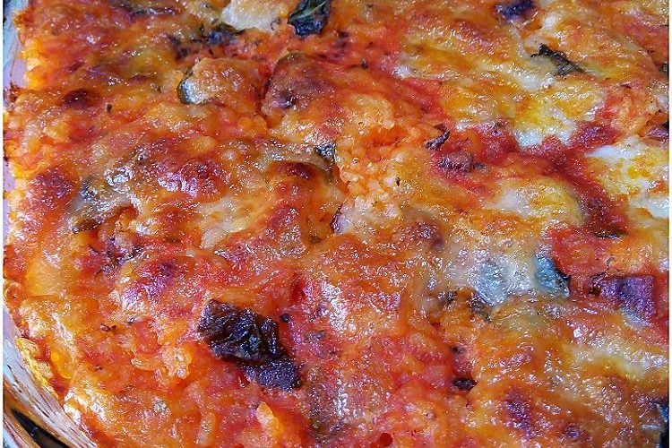 Riso al forno alla pizzaiola - la cucina pugliese