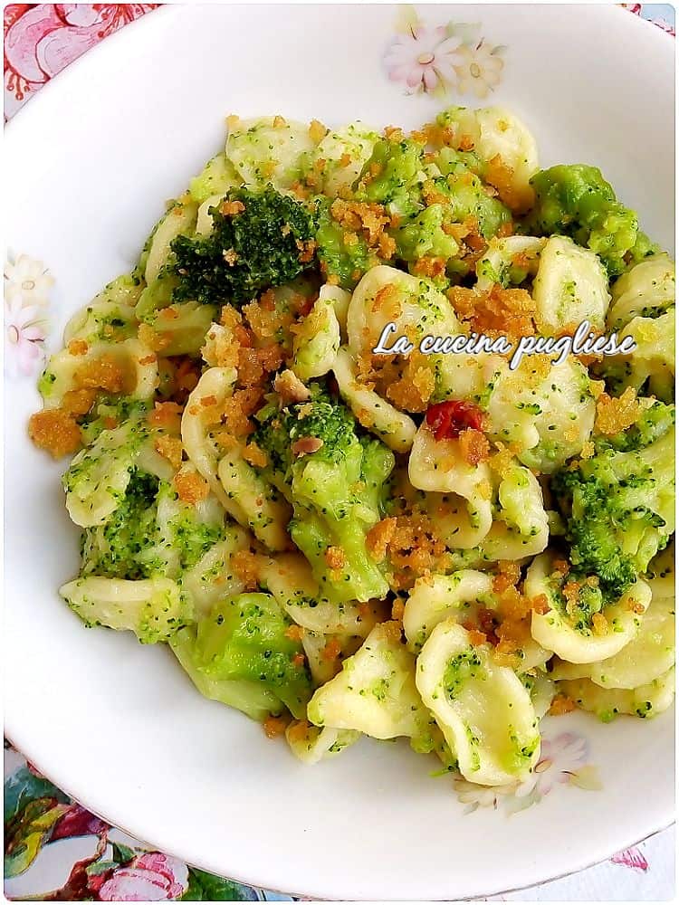 Orecchiette con i broccoli alla pugliese - lacucinapugliese