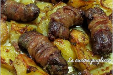 Torcinelli e patate al forno - lacucinapugliese