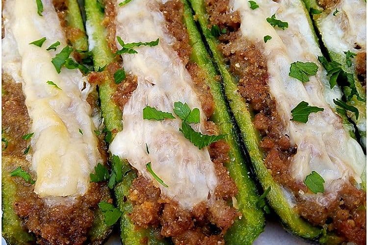 Zucchine ripiene di carne - la cucina pugliese