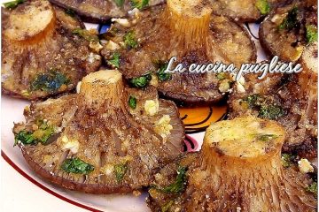 Funghi cardoncelli gratinati - lacucinapugliese--