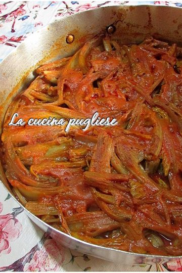 Cardi al forno alla pugliese (Versione della mamma) - la cucina pugliese