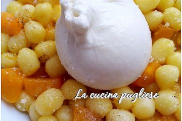 Gnocchi zucca e burrata - la cucina pugliese