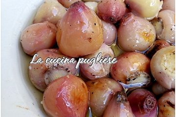 Lampascioni cotti sotto la cenere - la cucina pugliese