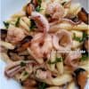 Cavatelli cozze calamari e gamberetti - la cucina pugliese