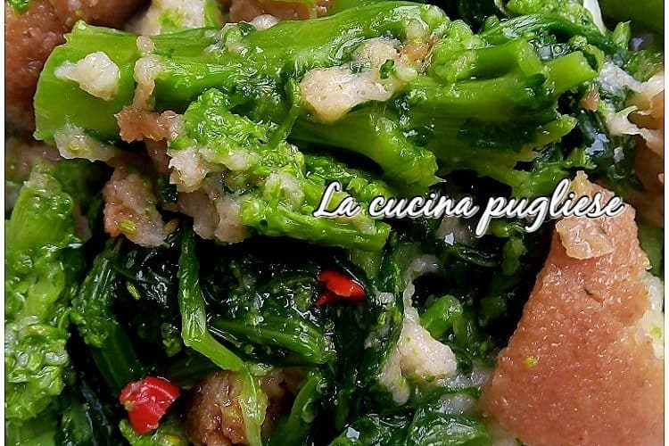 Pancotto con cime di rapa - la cucina pugliese