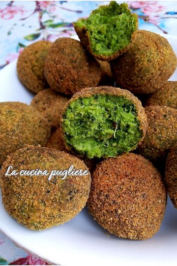 Polpette alle cime di rapa - la cucina pugliese