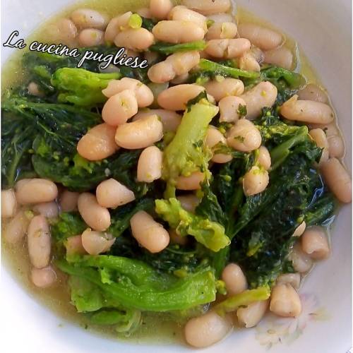 Cime di rapa e fagioli