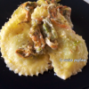 Ravioli di ricotta e spinaci ai fiori di zucca - la cucina pugliese