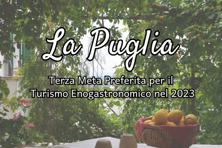 La Puglia Terza Meta Preferita per il Turismo Enogastronomico nel 2023 - la cucina pugliese di Rita Caputo
