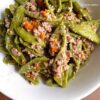 Foglie di ulivo al ragù in bianco - la cucina pugliese
