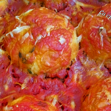 Cocule salentine - polpette di patate al sugo e cotte al forno