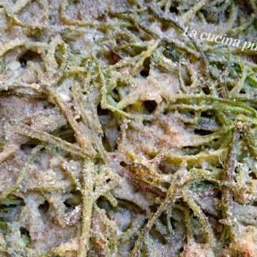 Cardoncelli selvatici gratinati - La cucina pugliese